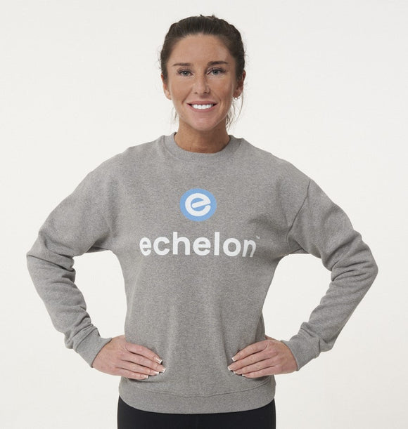 Women's 100% Organic Cotton Crewneck Jumper - Echelon Fit UK